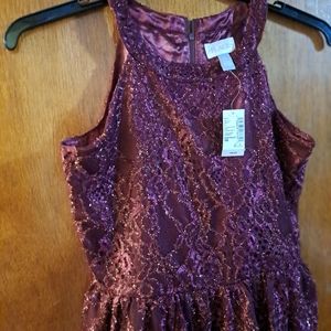Children Place girls glitter dress
